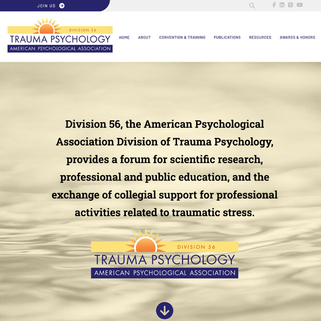 Division 56, the American Psychological Association Division of Trauma Psychology